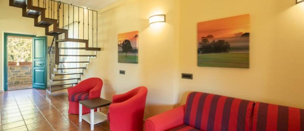 Privé villa Toscane Midden Privé villa Toscane midden