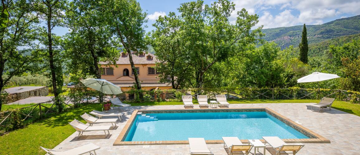 Alle villa's Toscane kust Villa Los-Sasso